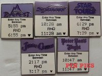 WDW - Fast Pass Set - Hidden Mickey - Series II