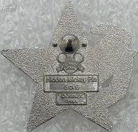 DLR - Pluto - Patriotic Star Salute - Hidden Mickey 2008