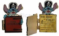 DSF - ''Pirates of the Caribbean: At World's End'' - Stitch with Pirata Codex Book (Artist Proof)