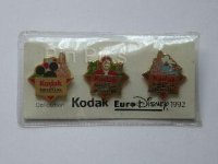 EuroDisney - Small Plastic Pockets - Kodak