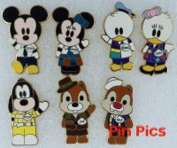 WDW - Cute Characters in Costumes Set - Cast Member 
