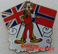 Goofy - British and Norwegian Flags - Summer of Champions