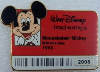 WDI - Mouseketeer Mickey - I.D. Badge Series 2