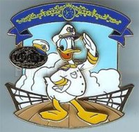 DCL - Donald Duck Saluting - Captain's Choice - Captain Tom