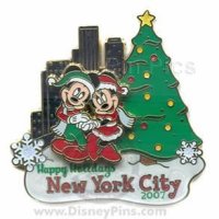 WOD NYC - Happy Holidays 2007 - Mickey and Minnie Mouse (ARTIST PROOF)