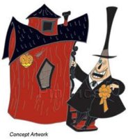 DS - Disney Shopping - Tim Burton's The Nightmare Before Christmas Train Set (The Mayor Only)