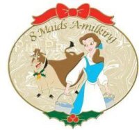 DS - Disney Shopping - The 12 Days of Christmas - 8 Maids A-milking (Belle from Beauty and the Beast)