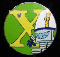 WDW - Hidden Mickey Series III - Alphabet XR (X)