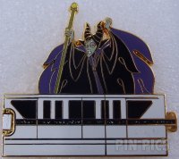 WDW - Maleficent - Black Villain Monorail - Gold Card Collection