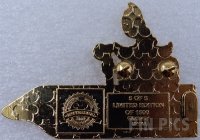 WDW - Jafar - Black Villain Monorail - Gold Card Collection