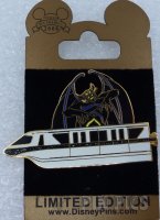 WDW - Chernabog - Black Villain Monorail - Gold Card Collection