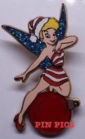 DS - Disney Shopping - Christmas 2008 World of Disney Mystery Pin Set (Tinker Bell Only)