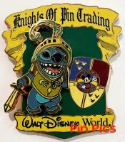 WDW - Stitch - Knights of Pin Trading