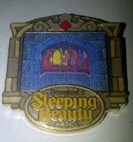 DLR - Sleeping Beauty Castle Walk Through - Burning Spinning Wheels