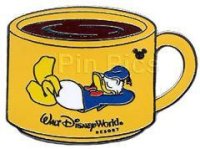 WDW - Cast Lanyard Collection 4 - Coffee Mugs - Donald Duck