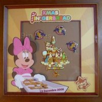 DLP - Xmas Pin'Gerbread Event - Framed Four Pins Prototype