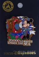 Japan - Minnie Mouse - 20,000 Leagues Under the Sea - Monthly Pin Collection - TDR
