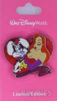 WDW - Roger and Jessica Rabbit - Happy Valentine's Day 2009 - Heart
