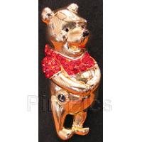 Lions Club - Pooh Wearing Red Jewel Shirt