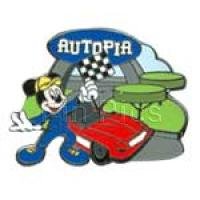 DLR - 4 Pin Booster Collection - Tomorrowland - Autopia (Mickey)