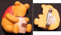 Classic Pooh With Face in Hunny Pot