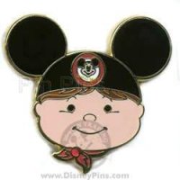 WDW - It's A Small World Mystery Pin Tin Collection (Boy with Black Ears) Artist Proof