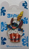DLP - Stitch - Happy Birthday - Cupcake and Candle