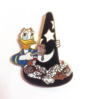 DSF - Pin Trader Delight PTD - Donald Duck Eating Ice Cream - GWP