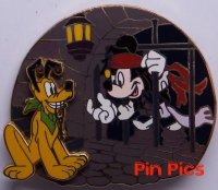 Mickey and Pluto - Pirates of the Caribbean Jail Scene