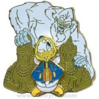 WDW - Gold Card - Expedition Everest® - Donald Duck with Yeti (ARTIST PROOF)