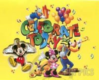 DL - Mickey Birthday Hat - Cast Exclusive - Celebrate Today Greeting Card