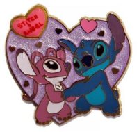 Romantic series - Stitch cherishes Angel