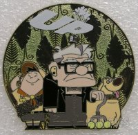 Carl Fredricksen, Russell and Dug - Pixar UP - Old Man with Boy and Dog