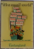 WDI - Small World - Attraction Poster