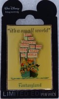 WDI - Small World - Attraction Poster