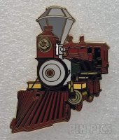 WDI - Attraction Poster Pin Card - Disneyland Railroad