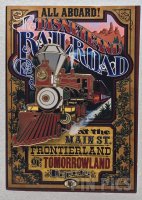 WDI - Attraction Poster Pin Card - Disneyland Railroad