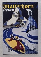 WDI - Attraction Poster Pin Card - Matterhorn Bobsleds