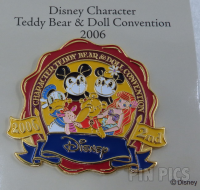 Japan - Mickey, Minnie, Donald, Piglet, Pooh & Ariel - Teddy Bear & Doll Convention 2006