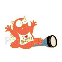WDI - I Love Sushi Monster - Monsters, Inc - Ride & Go Seek!