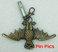 DL - Haunted Mansion Bat - OPin House - Lanyard Medal