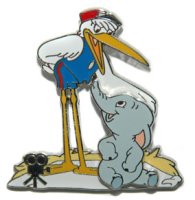 DLR - Walt's Classic Collection - Dumbo - Mr. Stork and Baby Dumbo