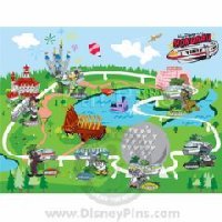 WDW - Walt Disney World Resort Monorail - Framed Set