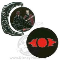 WDW - Star Wars Weekends 2009 - Symbols - Sith Darth Maul and Count Dooku