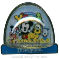 DLR - Snow Globe - Cute Mickey and Friends