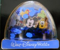 WDW - Snow Globe - Cute Mickey & Friends