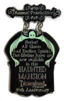 DLR - Haunted Mansion O'Pin House: Annual Passholder Preview Sign Pin