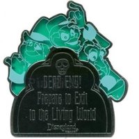 DLR - Haunted Mansion O'Pin House: Dead End Sign Pin