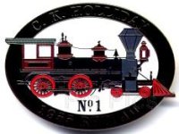 Carolwood Pacific Foundation - C.K. Holiday Locomotive Pin