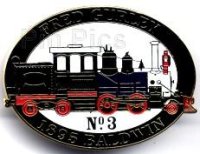 Carolwood Pacific Foundation - Fred Gurley Locomotive Pin (Error Pin)